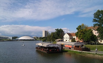 Fluss Swislatsch in Minsk